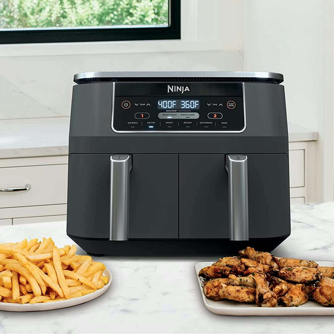 Ninja Foodi DualZone Air Fryer, 8 Qt.