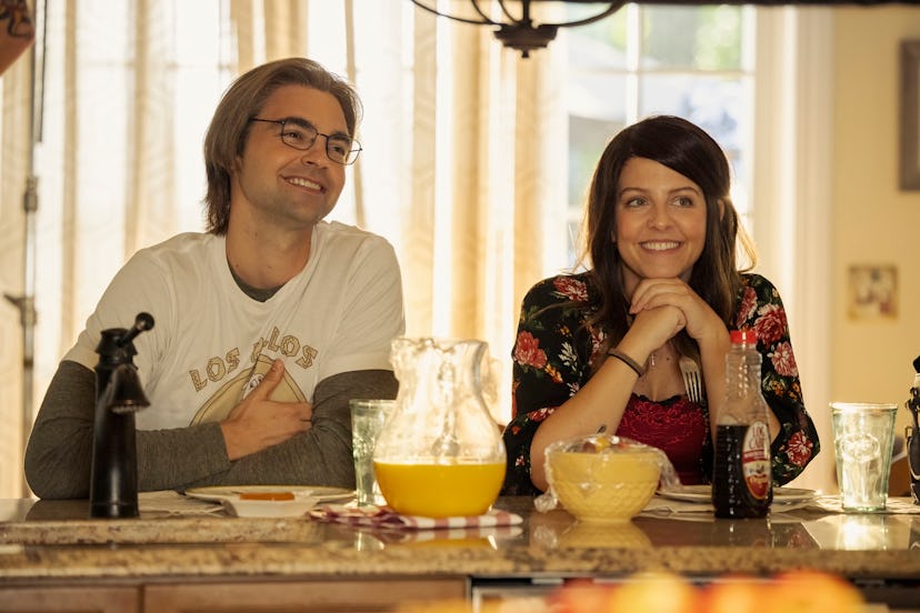 Drew Tarver and Helene Yorke on ‘The Other Two.’ Photo via Max