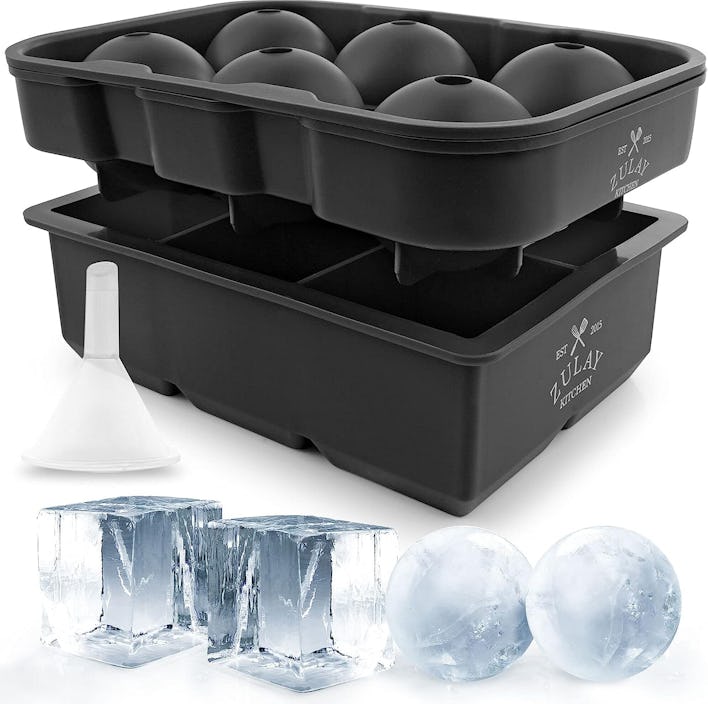 Zulay Extra-Large Ice Cube Molds (2-Pack)