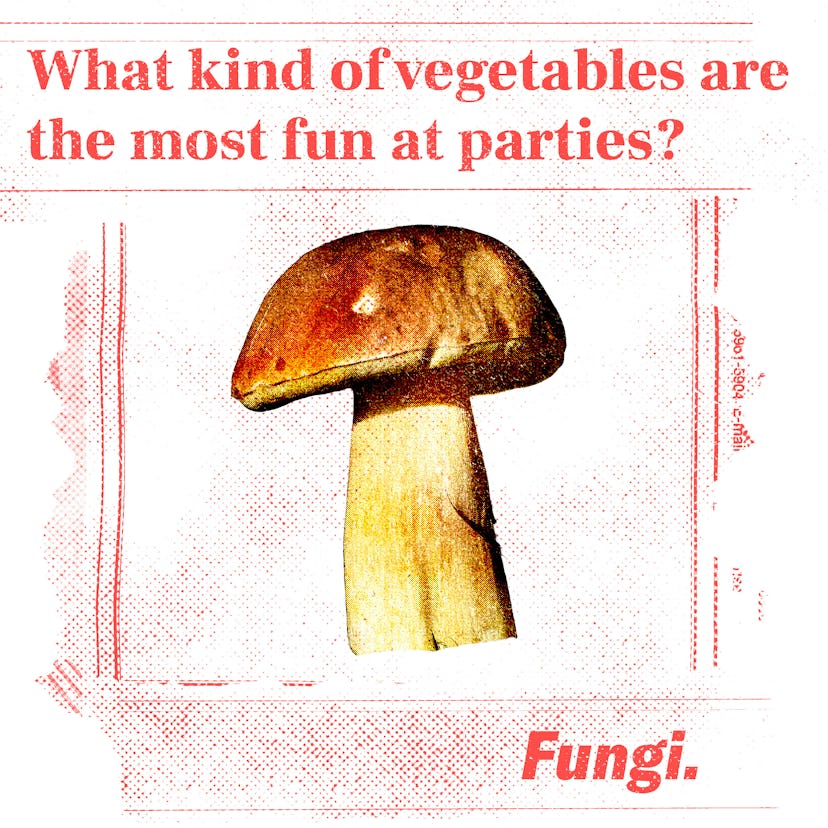 What kind of vegetables are most fun at parties?