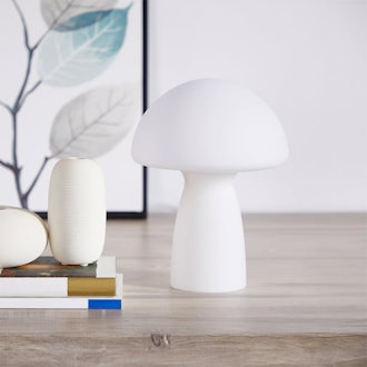  Novelty Glass Mushroom Lamp