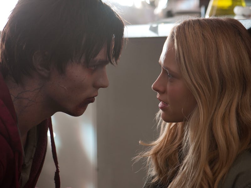 Nicholas Hoult and Teresa Palmer in Warm Bodies
