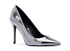 The silver pump are some of Dixie D'Amelio's favorite shoes from the D'Amelio Footwear collection. 