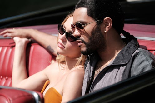 Lily-Rose Depp as Jocelyn and Abel "The Weeknd" Tesfaye as Tedros in 'The Idol' Season 1, Episode 3,...