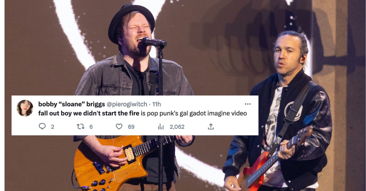 Fall Out Boy 'We Didn't Start the Fire' Lyrics: Billy Joel Remake