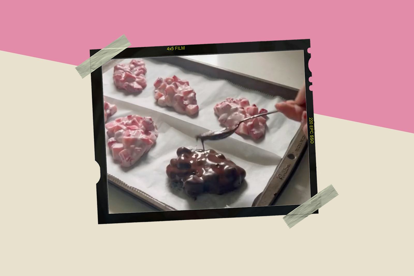 TikTok s Viral Strawberry Bites Are Such An Easy Summer Recipe tiktok-s-viral-strawberry-bites-are-such-an-easy-summer-recipe