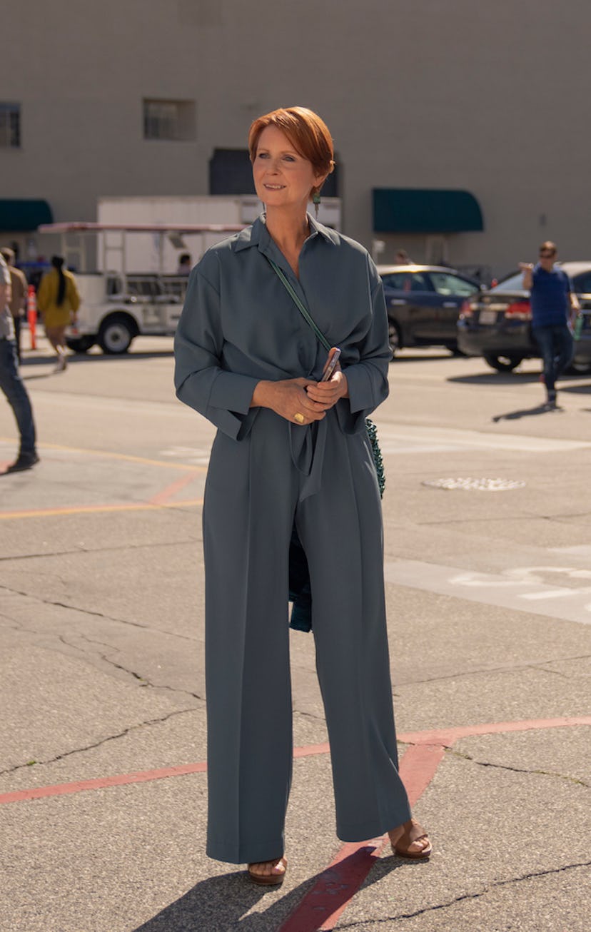 Cynthia Nixon as Miranda Hobbes on “And Just Like That” Season 2.