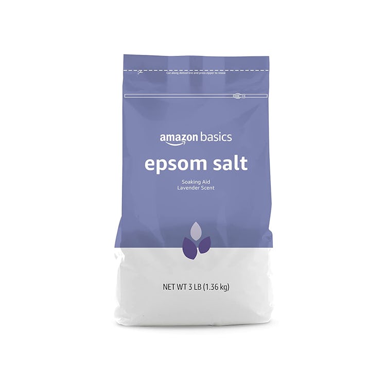 Amazon Basics Epsom Salt, Lavender Scented, 3 Pound