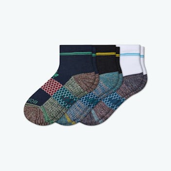 Men's Golf Quarter Sock 3-Pack