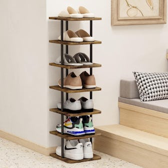 AZERPIAN 7-Tier Vertical Shoe Storage Organizer