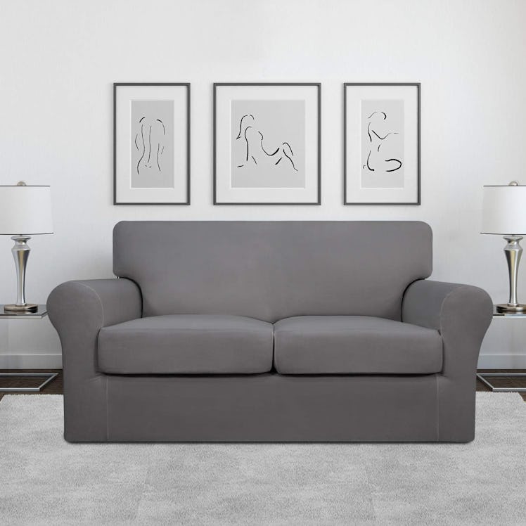 Easy-Going Stretchy Soft Couch Cover (3 Pieces)