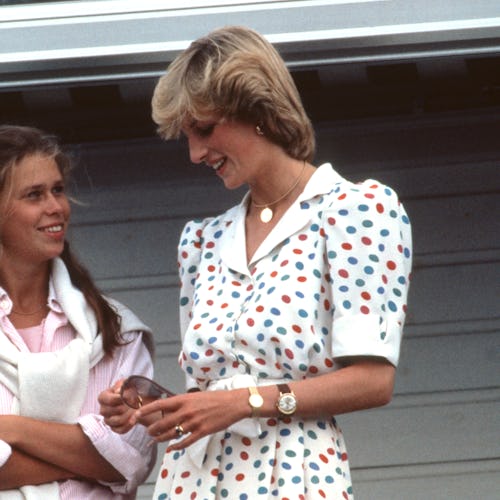 princess diana polka dot dress