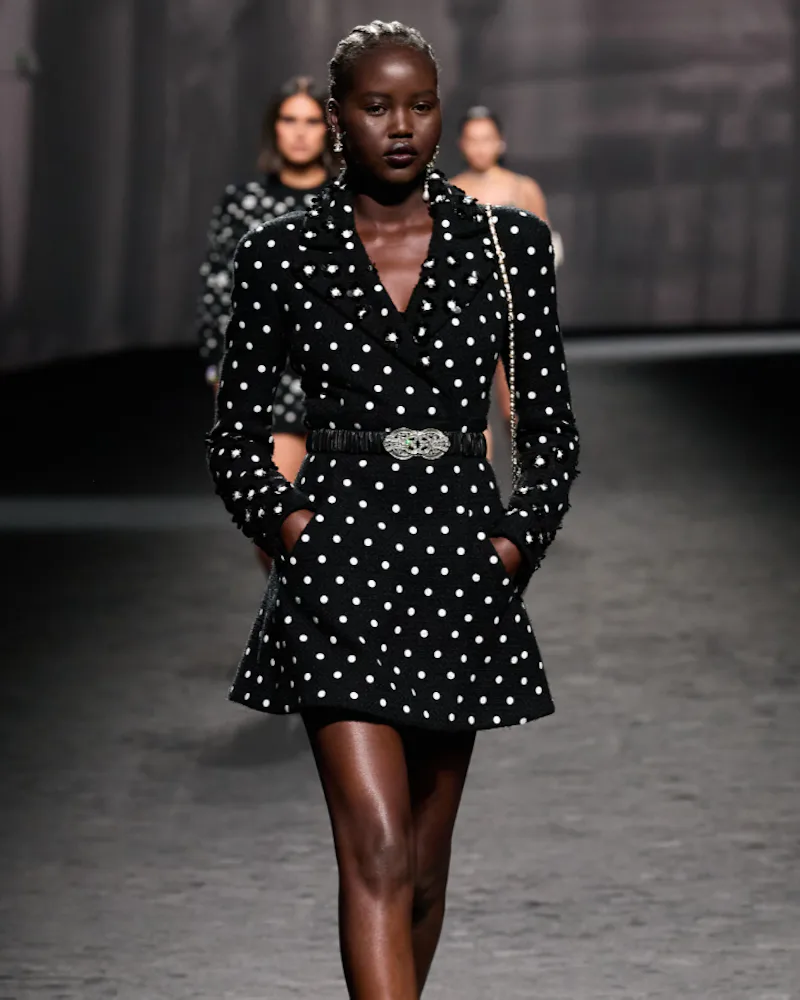 princess diana polka dress Did You Know? Princess Diana's iconic Black & White Polka Dot Dress was a classic handmade black velvet design by renowned designer Gina Fratini. Diana loved this dress so much,