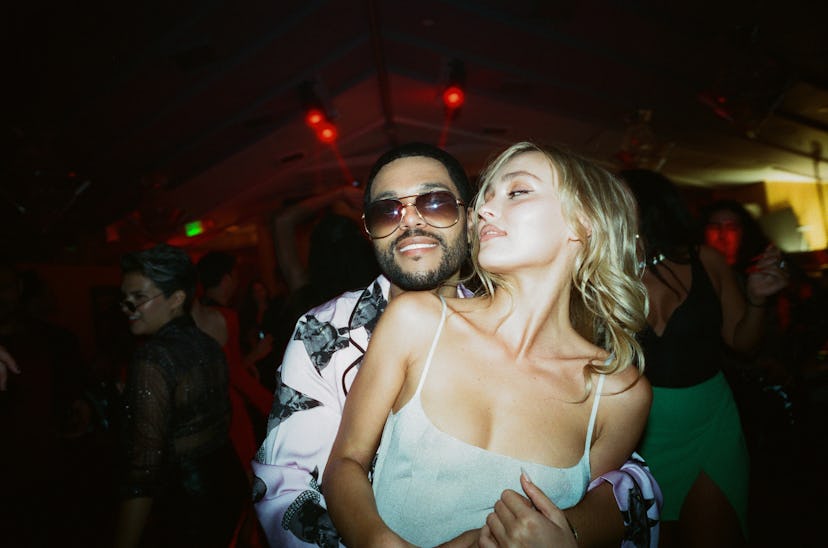 Abel “The Weeknd” Tesfaye plays Tedros and Lily-Rose Depp plays Jocelyn in ‘The Idol’ series premier…