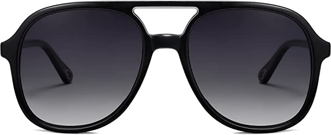 SOJOS Retro Square Polarized Aviator Sunglasses