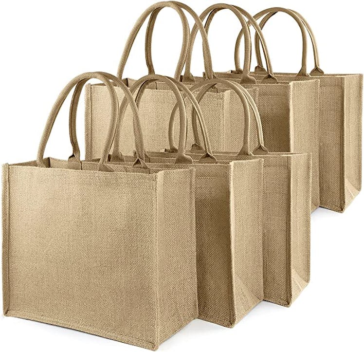 Ayieyill Jute Tote Bags