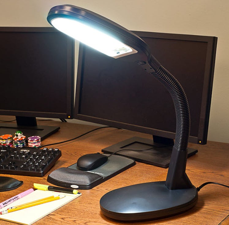 Lavish Home 72-0893 (Black) Sunlight Desk Lamp