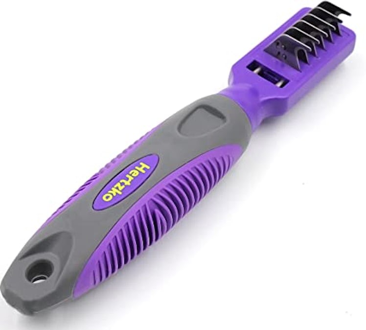 Hertzko Dog Fur Mat Remover and Grooming Comb