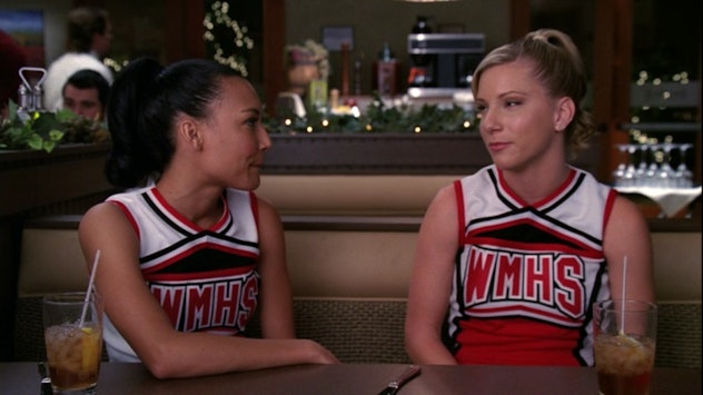 Santana and Brittany in Glee