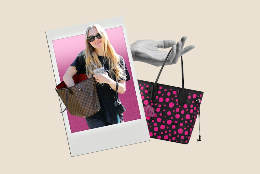 The Louis Vuitton Neverfull bag prices run from roughly  $1,960 to $3,650.