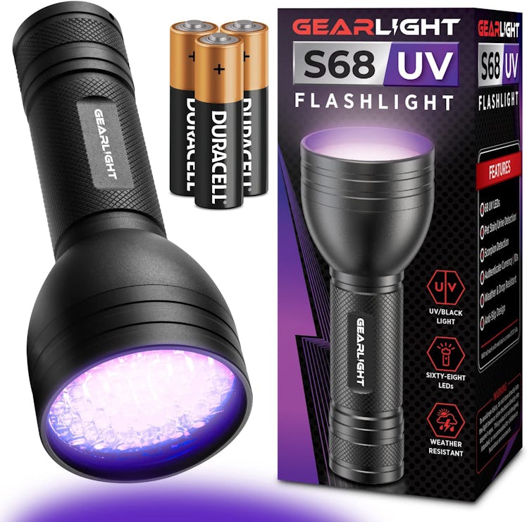 GearLight UV Blacklight Flashlight