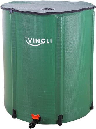 VINGLI 50 Gallon Collapsible Rain Barrel