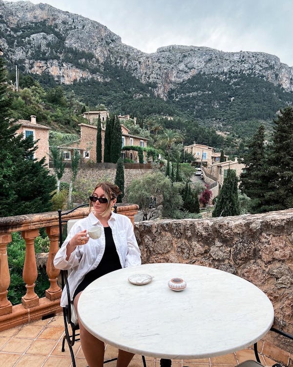 kelsey stiegman at La Residencia in deia, mallorca