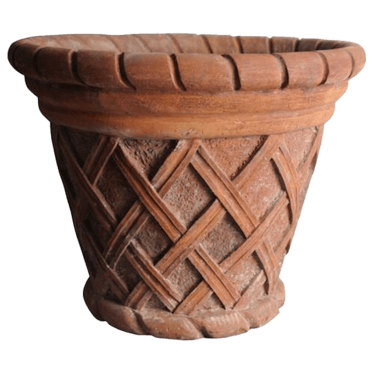 16" Basket Weave, Sandstone