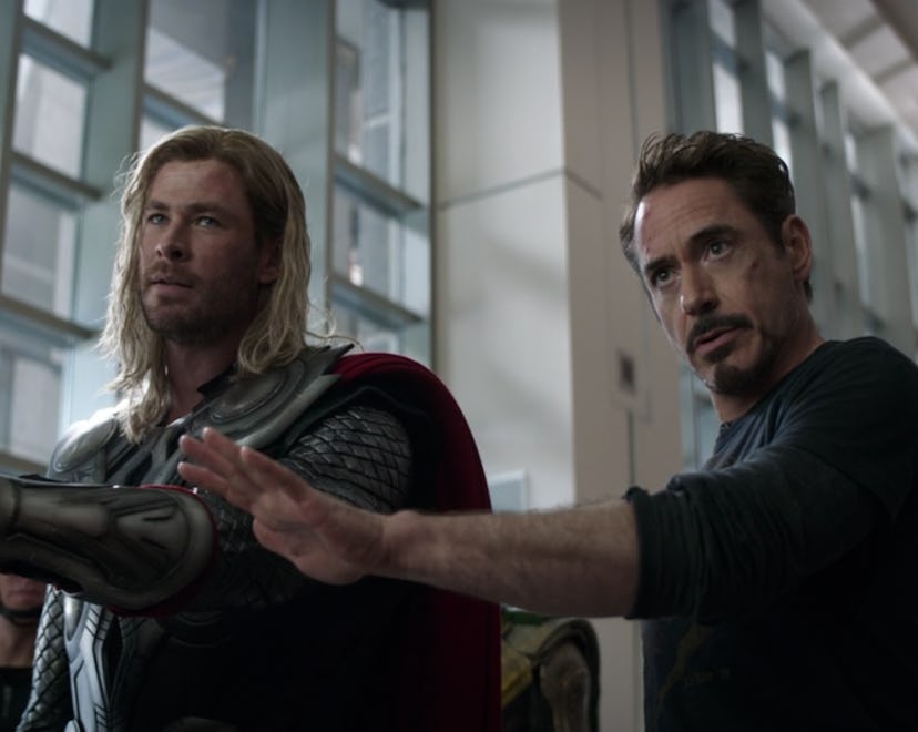 Thor and Iron Man in 'Avengers: Endgame.'