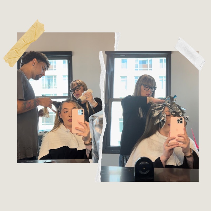 Rita Hazan (aka Beyoncé's hair colorist) transformed Bustle beauty writer Olivia Rose Rushing's hair...