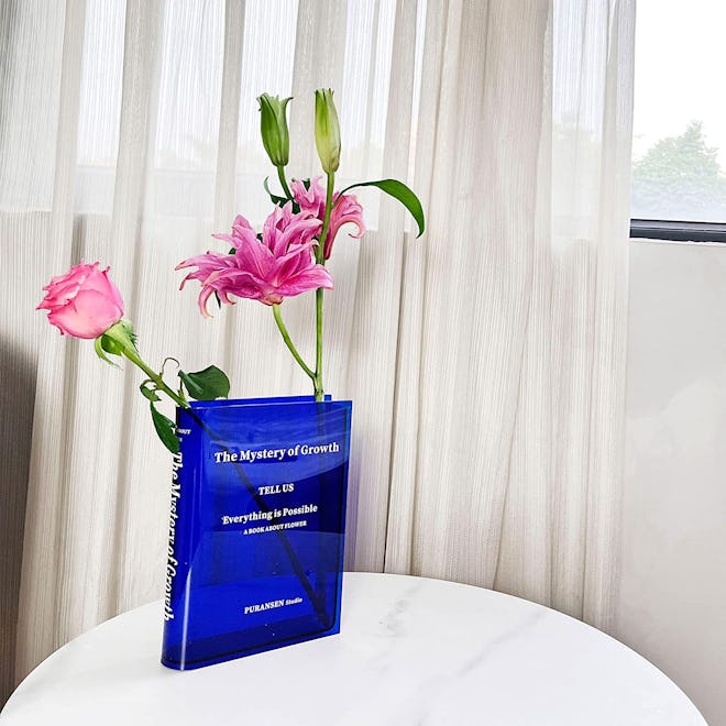 Puransen Book Vase for Flowers 