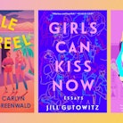 Queer romance novels Sizzle Reel, Girls Can Kiss Now, and Chef's Choice 