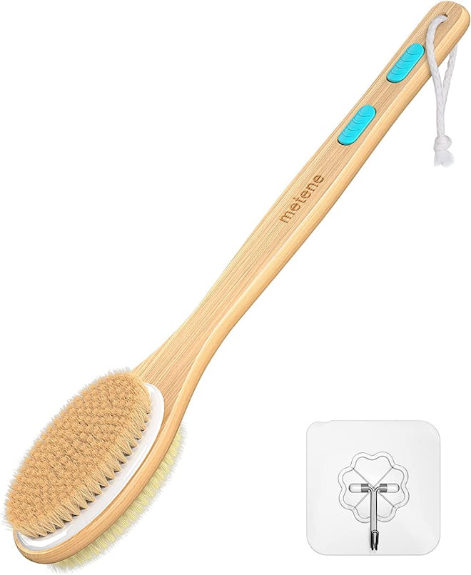 Metene Dual-Sided Shower Brush