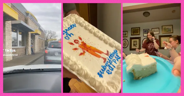 For just $9, you can order an entire sheet cake from McDonald’s complete with Ronald McDonald screen...