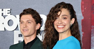 Emmy Rossum plays Tom Holland's mom in a new Apple+ miniseries despite the actors only being 10 year...