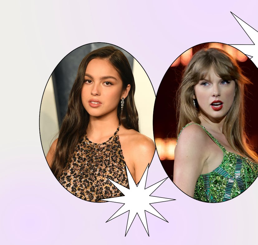 Here's the reason why fans think Olivia Rodrigo and Taylor Swift have drama.