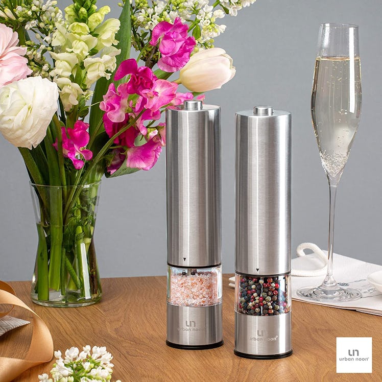 urban noon Electric Salt and Pepper Grinder Set 