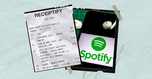 Here's how to make your own Spotify Receiptify graphic.