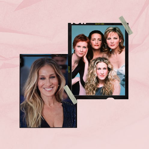 Sarah Jessica Parker marked 25 years of 'Sex and the City' with Carrie Bradshaw necklace.