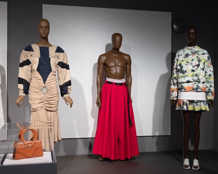 From left to right: Designs by LUAR, Willy Chavarria and Opening Ceremony featured in the “Popular C...