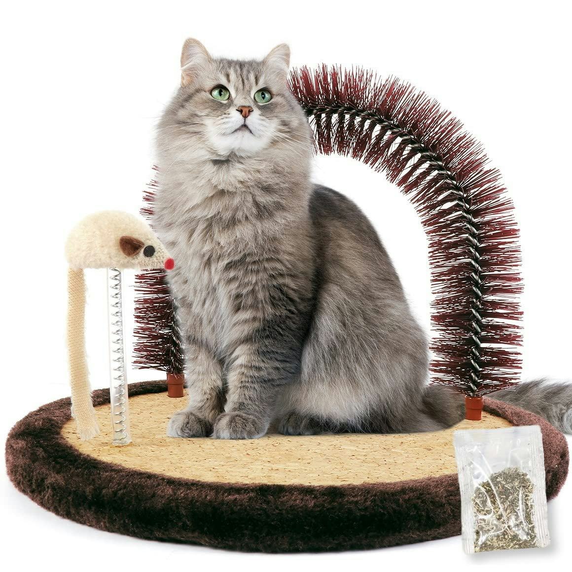 Happi N Pets The Original Cat Arch Self Groomer