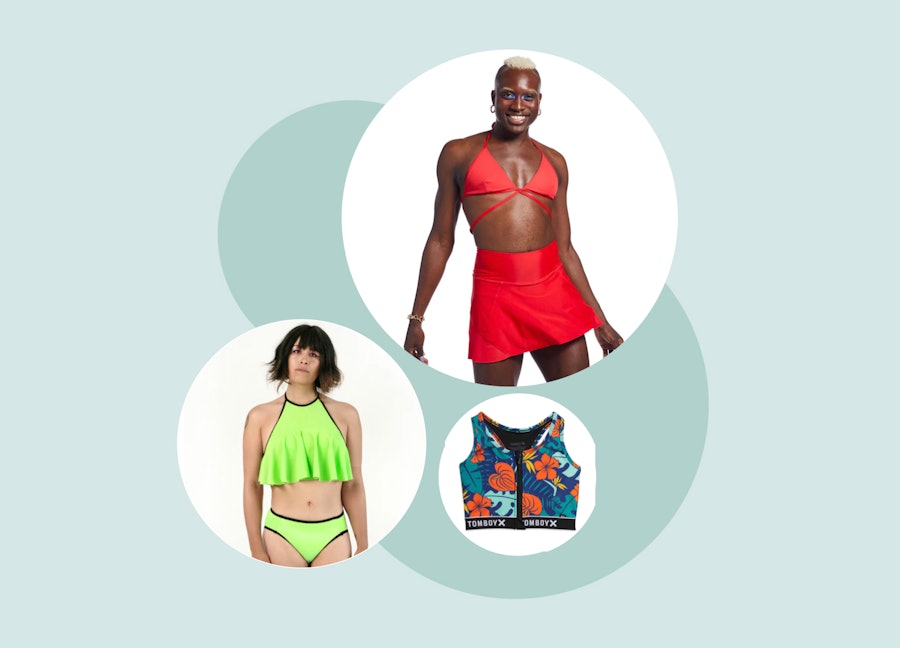 The 8 Best Gender-Affirming Trans Swimwear, According To Reviewers