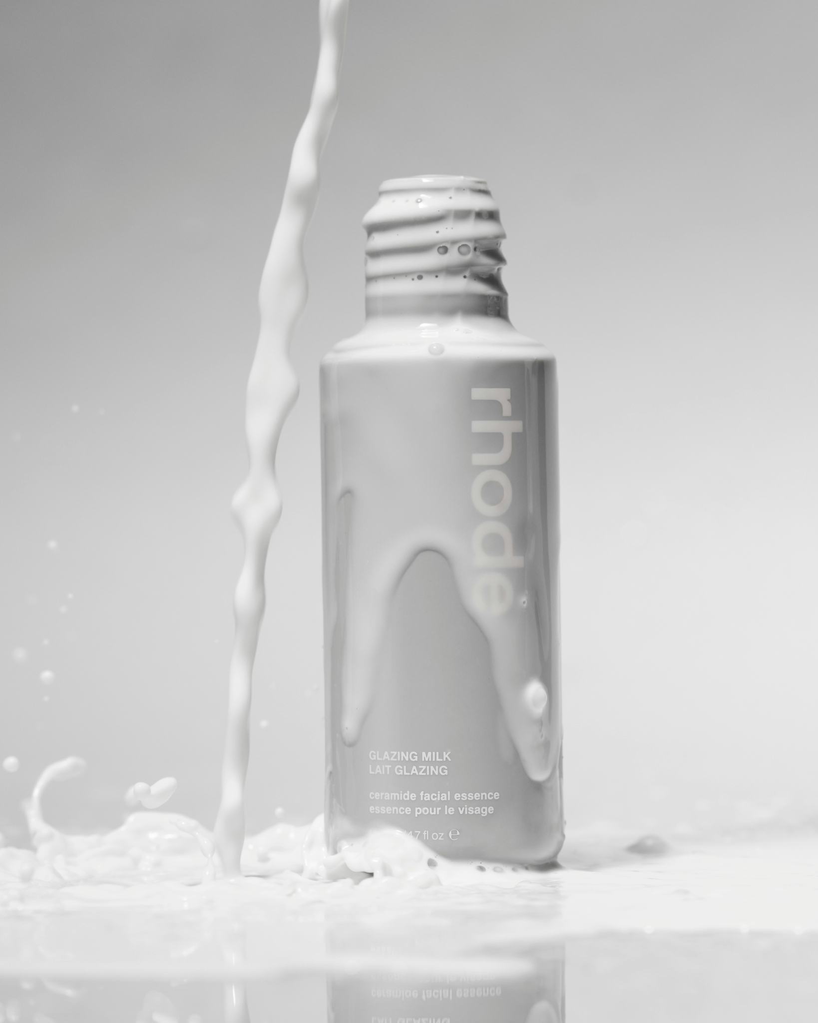 Rhode's New Glazing Milk Soaks Skin In A Ceramide-Rich Essence