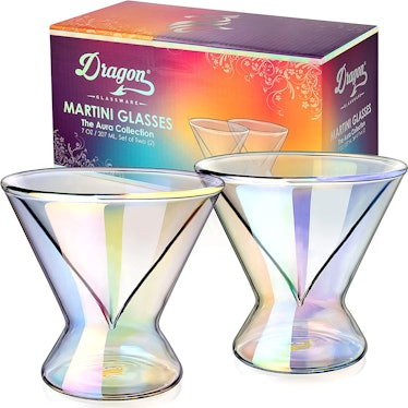 Dragon Glassware Martini Glasses (2-Pack)