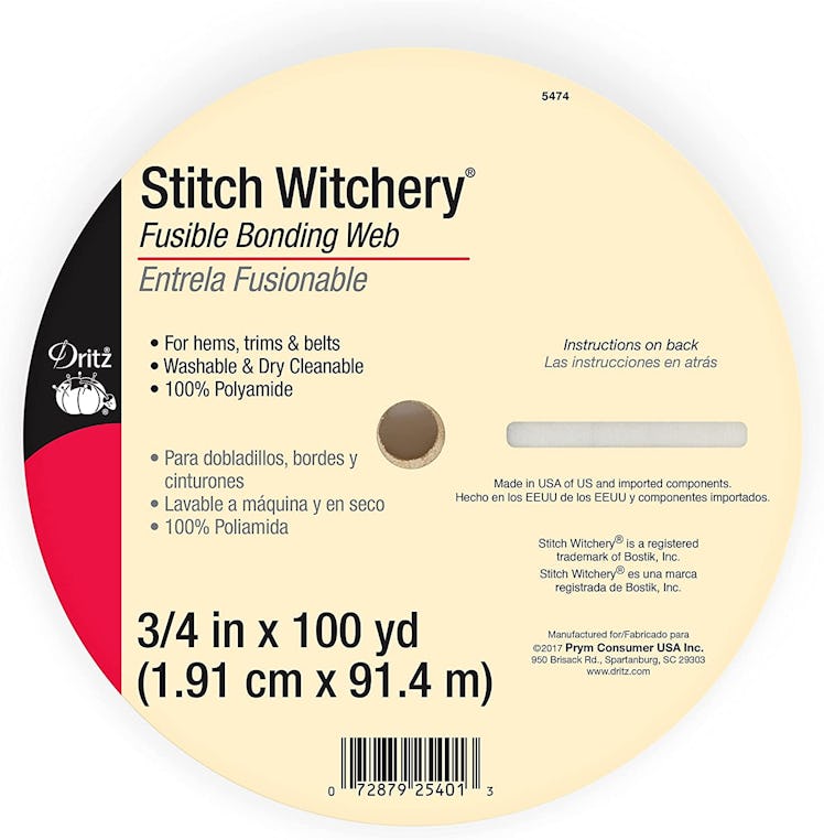 Dritz Stitch Witchery Fusible Bonding Web