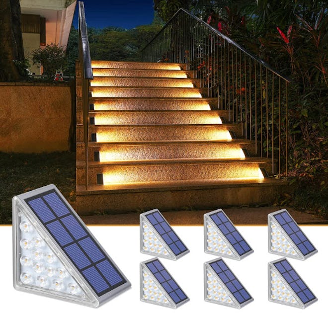 NIORSUN Solar Step Lights (6-Pack)