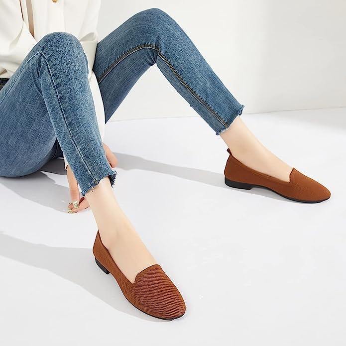 BABUDOG Mesh Memory Foam Flats