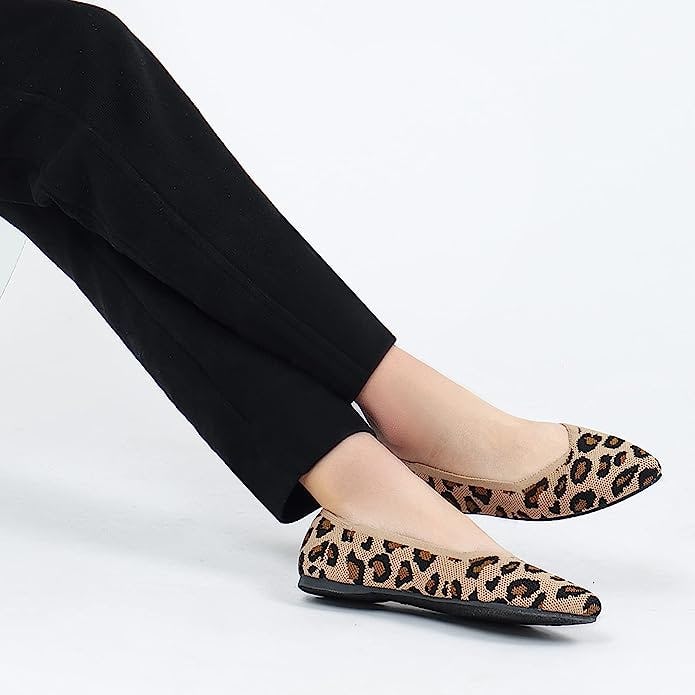 ADAMUMU Mesh Ballet Flats