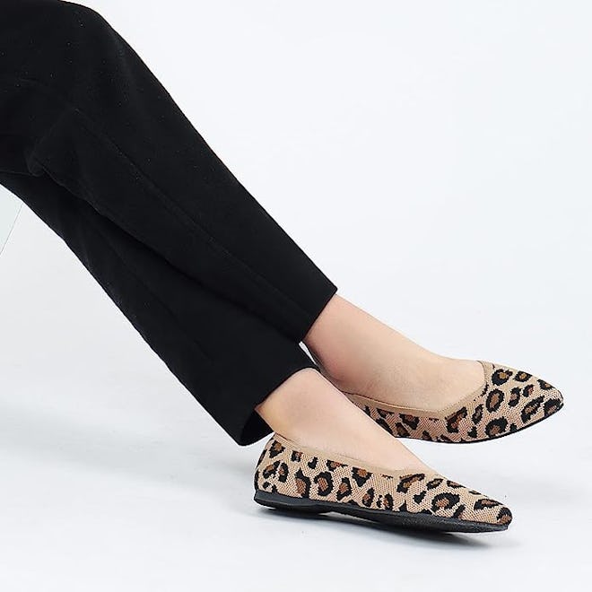 ADAMUMU Mesh Ballet Flats