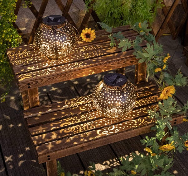 Singingarden Hanging Solar Lanterns